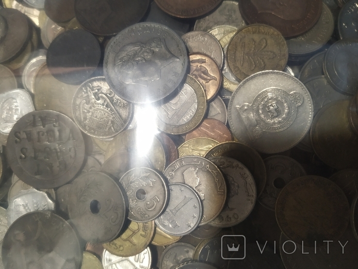 Монети Світу 10 кг № В4, фото №6
