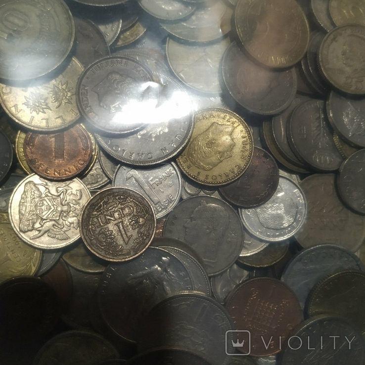 Монети Світу 10 кг № В5, фото №4