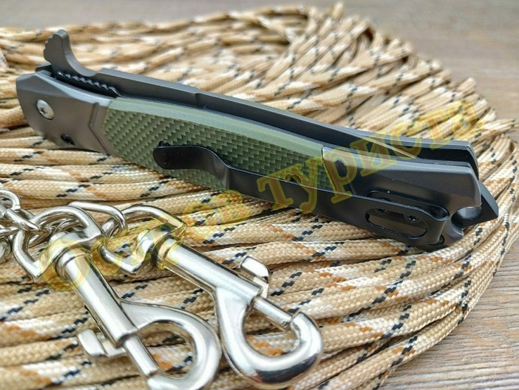 Нож выкидной Browning FA52 green, фото №9