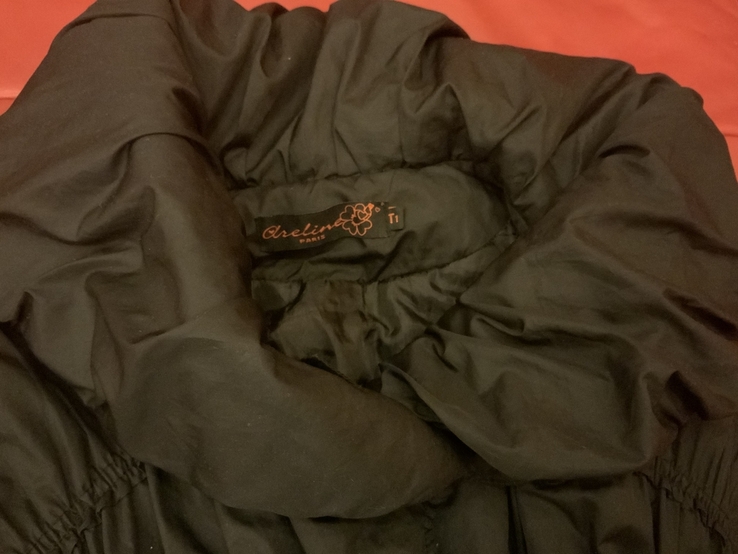 Куртка чёрная дизайнерская, Франция, фото №7