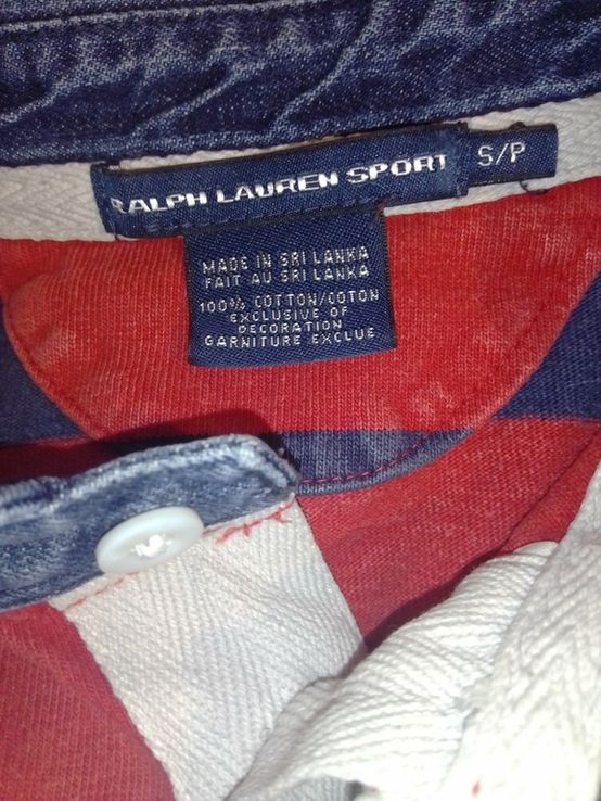 Поло Ralph Lauren sport р. 164 см, длинный рукав., photo number 5