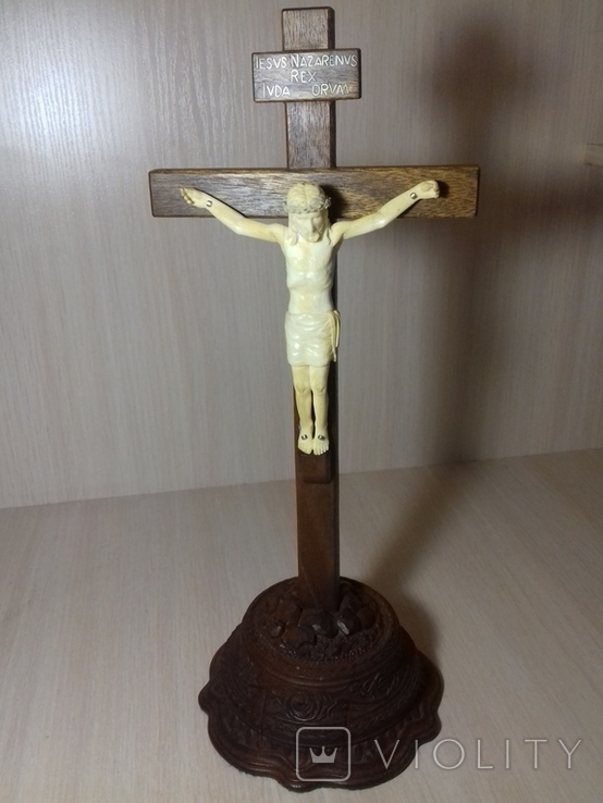 Cross-Mahogany Box-1 pc. Handmade, photo number 3