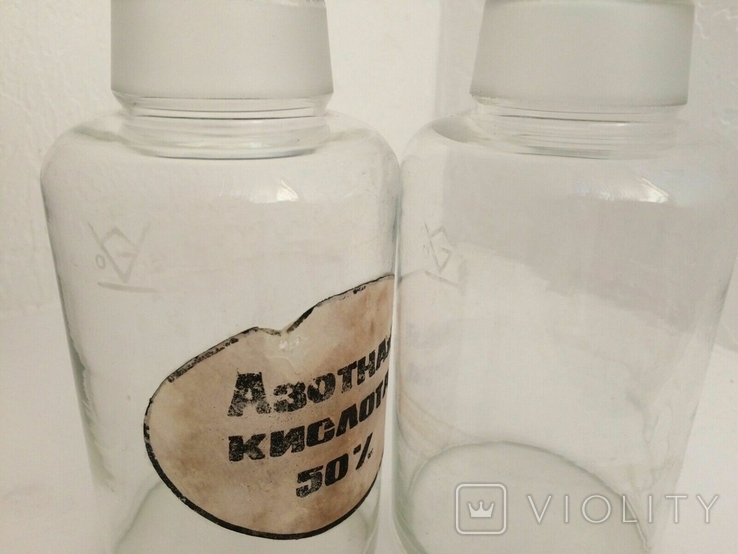 Вінтажні Аптечні бутилочки з пробками, фото №8
