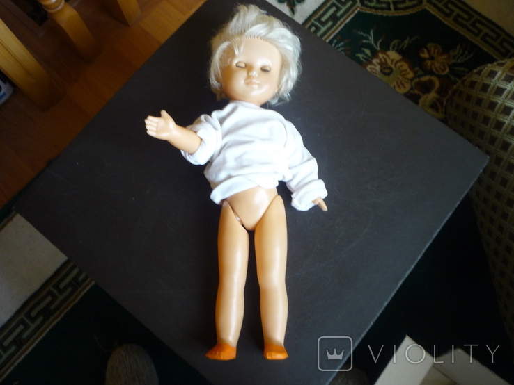Старая большая кукла ссср 55см, photo number 10