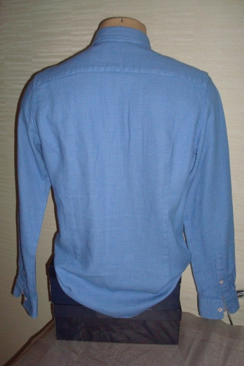 Ted Baker оригинал Стильная мужская рубашка приталенная дл рукав в принт 3, photo number 5
