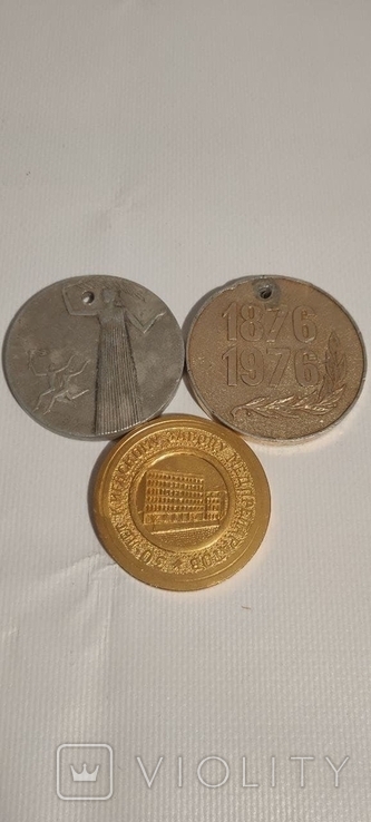 Настольные медали разные СССР, фото №2