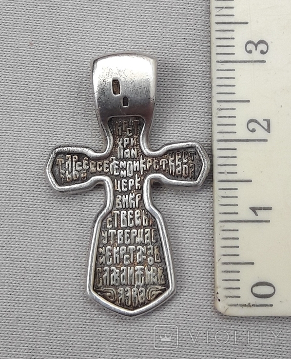 Серебрянный крест 925., фото №3