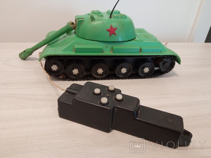 Игрушка на пульте СССР танк ДС 85, фото №3