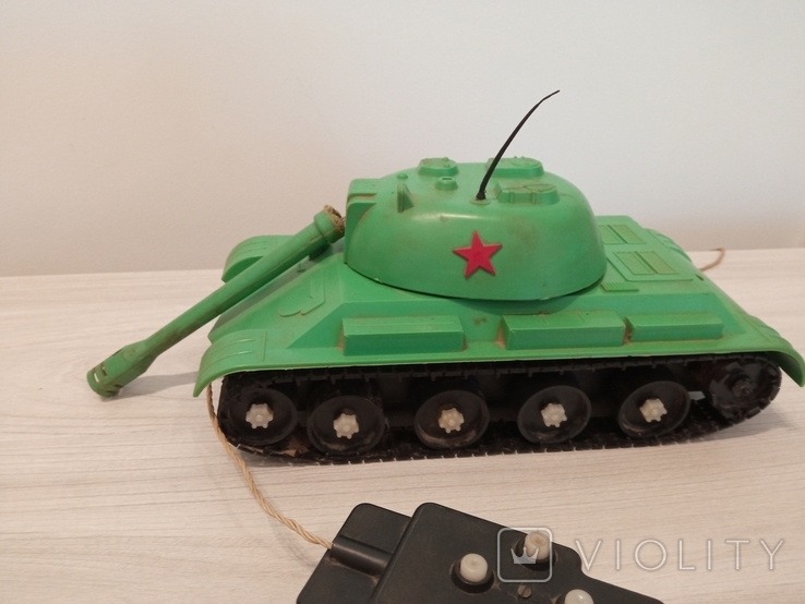 Игрушка на пульте СССР танк ДС 85, фото №4