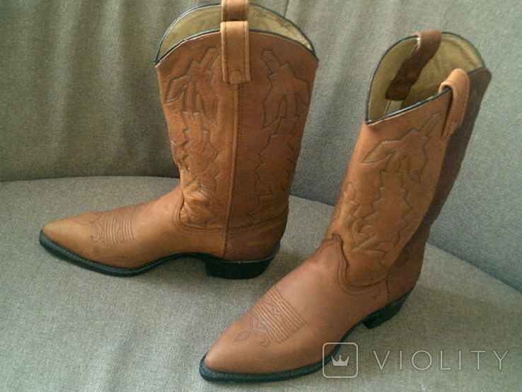 Кожаные вестерн сапоги Dan post women's boots (USA) разм.38