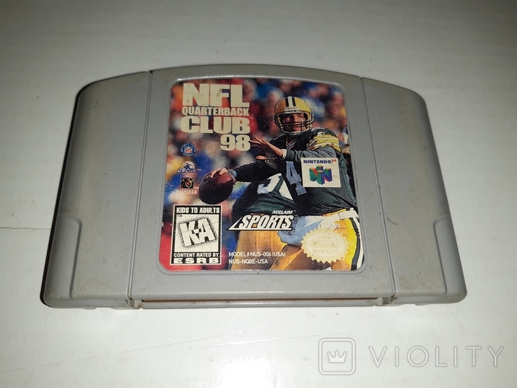 NFL Quarterback Club 98 (Nintendo 64, 1997), фото №2