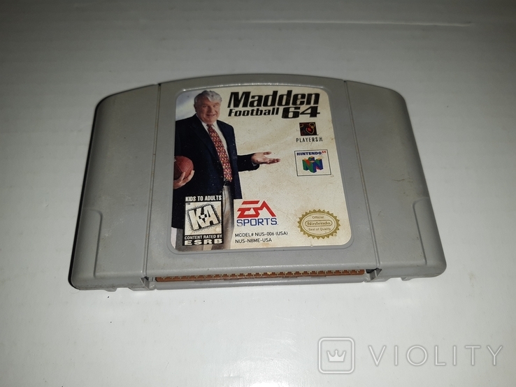 Madden Football 64 (Nintendo 64, 1997), фото №2