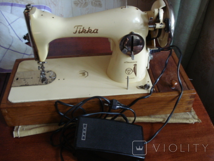 Швейная машинка ТИККА начала 1950х Финляндия, фото №2