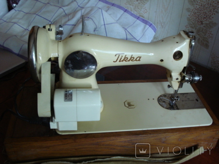 Швейная машинка ТИККА начала 1950х Финляндия, фото №3
