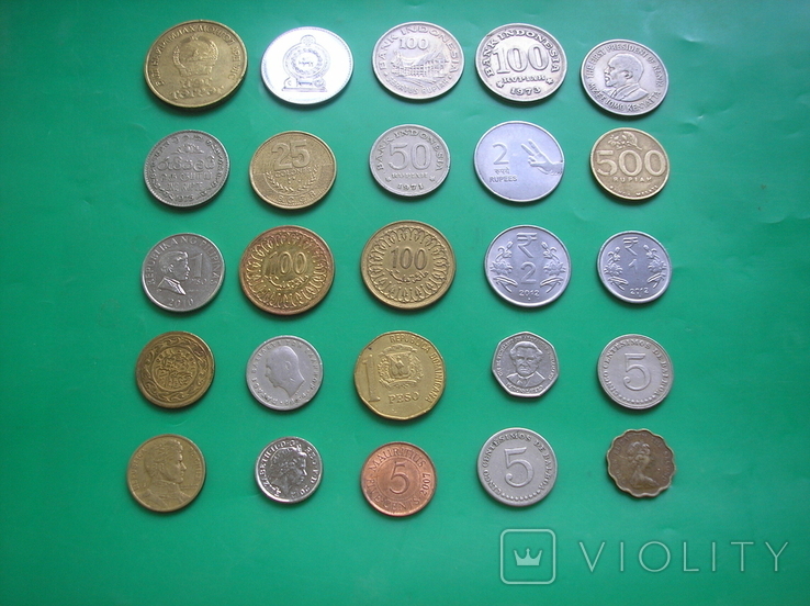 Коллекция Экзотики 25 монет