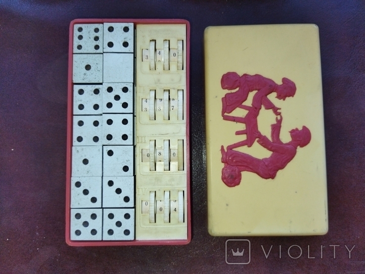 Dominoes with a score. USSR. Infrequent., photo number 3