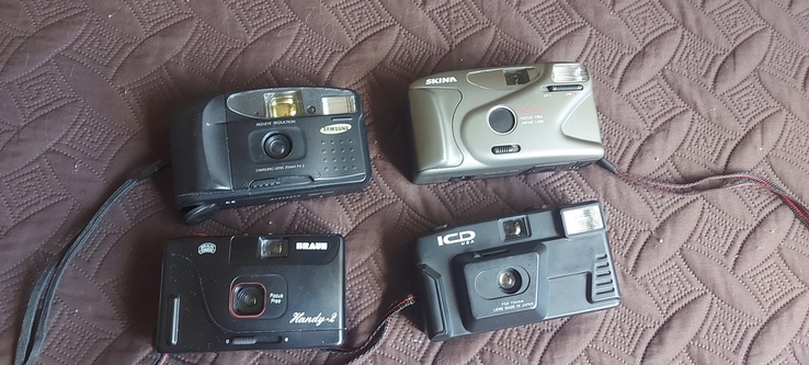 4 пленочных фотоаппарата