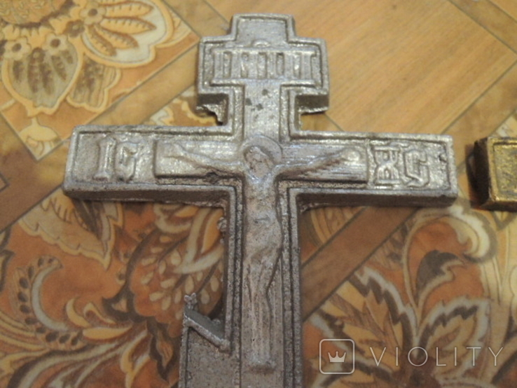 Крест бронза. кресты 2 шт, фото №5
