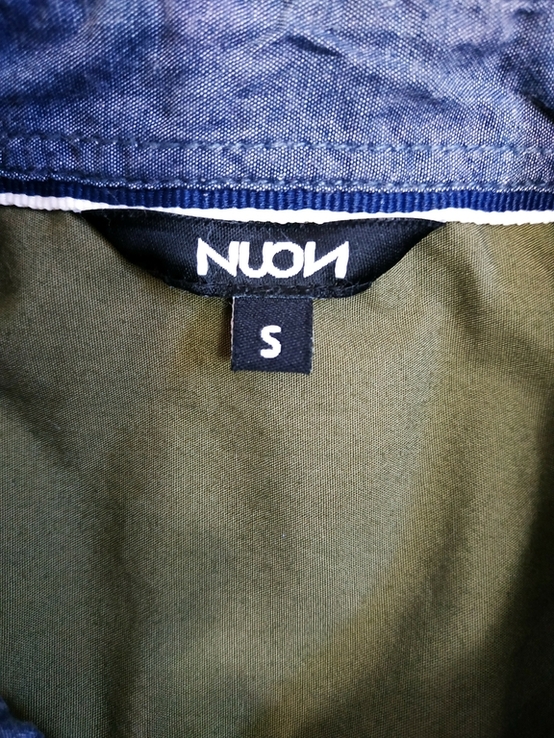 Рубашка милитари хаки NUON коттон p-p S(состояние!), фото №10