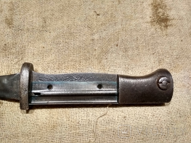 Огнеупорная пластина штык ножа К98 копия, фото №5