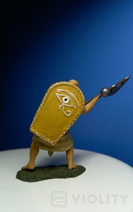 Оловянная фигурка 54 мм. Древнеегипетский воин, фото №3