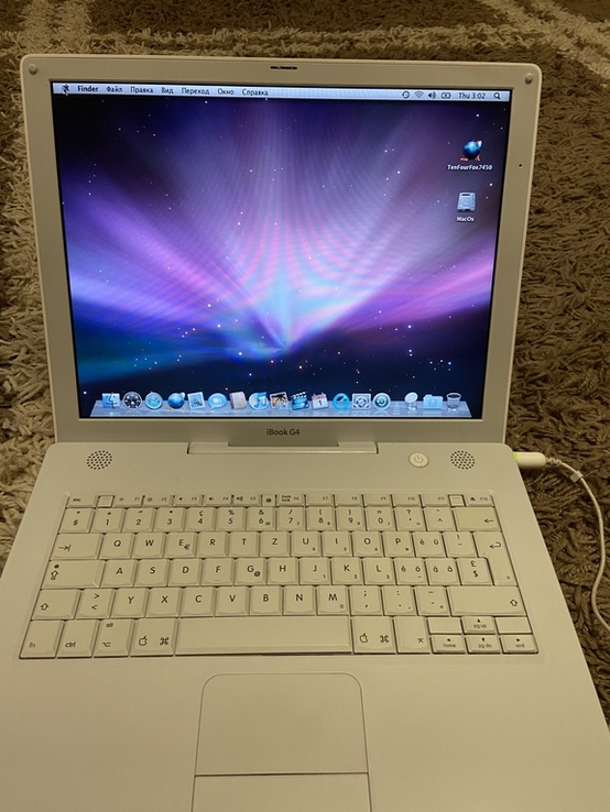 Ноутбук Apple iBook G4 A1055 из Германии., photo number 2