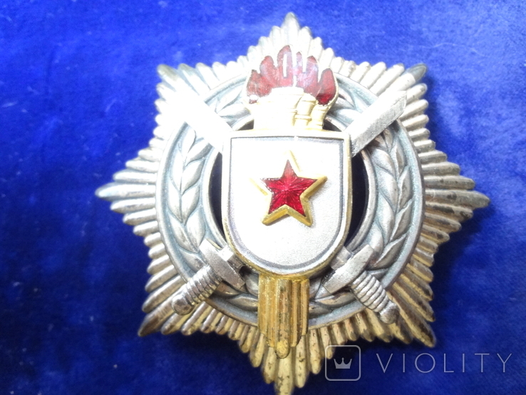 Югославия орден За воинские заслуги с золотыми мечами 2 степень.1952, комплект, фото №4