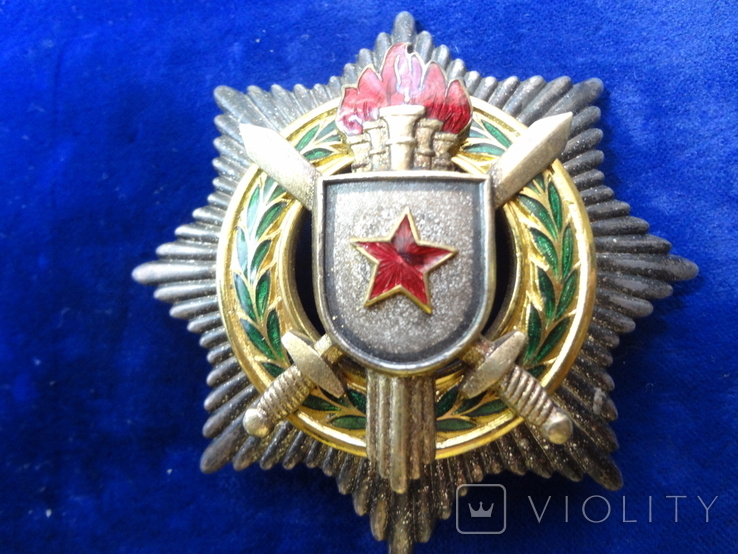 Югославия орден За воинские заслуги с золотыми мечами 2 степень.1952, комплект, фото №3