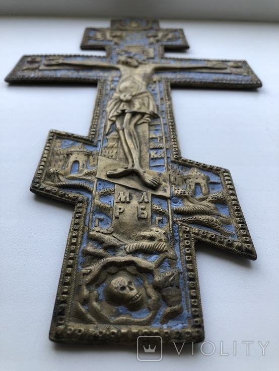 Крест с эмалью, фото №2