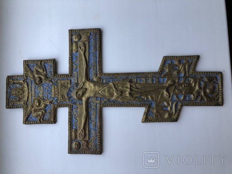Крест с эмалью, фото №11