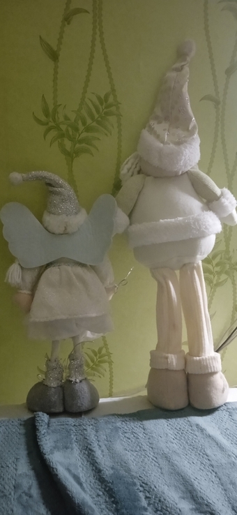 Дед мороз и снегурочка ангелочек, фото №7