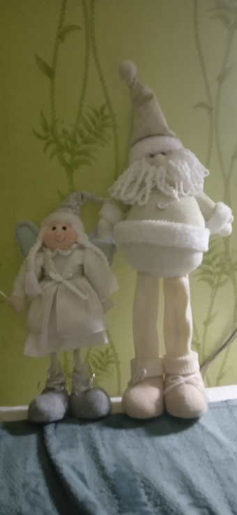 Дед мороз и снегурочка ангелочек, фото №2