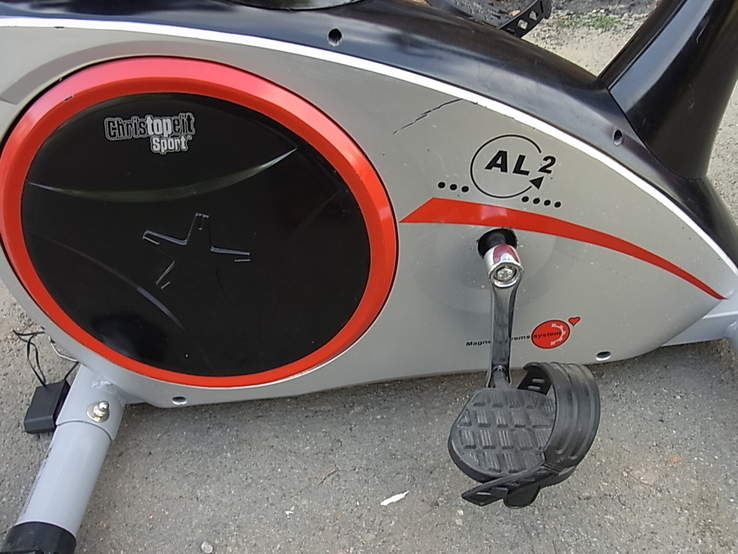 Велотренажер Christopeit SPORT AL-2 магнітний 150 кг з Німеччини, фото №11