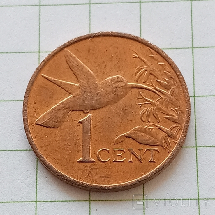 Тринидад и Тобаго 1 цент 1999 год