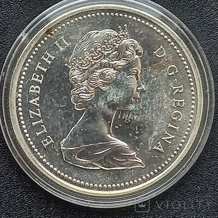 1 доллар, Канада, 1973 г., 100 лет конной полиции Канады, серебро, photo number 4