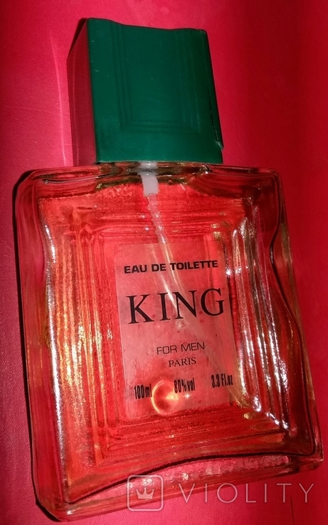 Eau de tuilette KING for men France, photo number 3