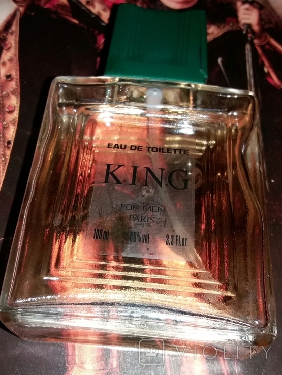 Eau de tuilette KING for men France, photo number 6