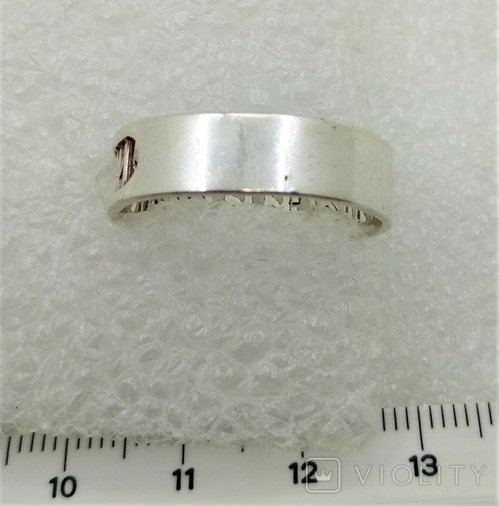 Кольцо Серебро Спаси и Сохрани, photo number 5