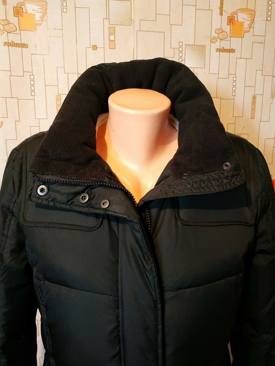 Куртка зимняя. Пальто теплое. Пуховик ESPRIT Германия пух-перо р-р 44(состояние!), photo number 5