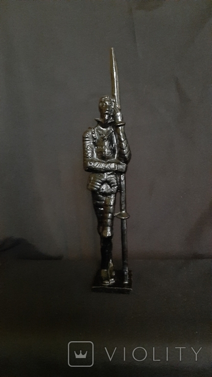 Дон Кіхот, статуетка, фігурка з чавуну, Куса, 1980, фото №2