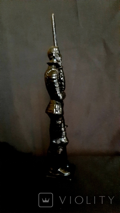 Дон Кіхот, статуетка, фігурка з чавуну, Куса, 1980, фото №4