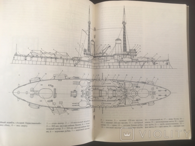 Н. Афонин. Линейный корабль Андрей Первозванный, фото №3