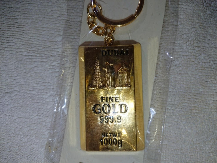 Брелок "Слиток Золота 1 кг 999,9 проба", фото №3