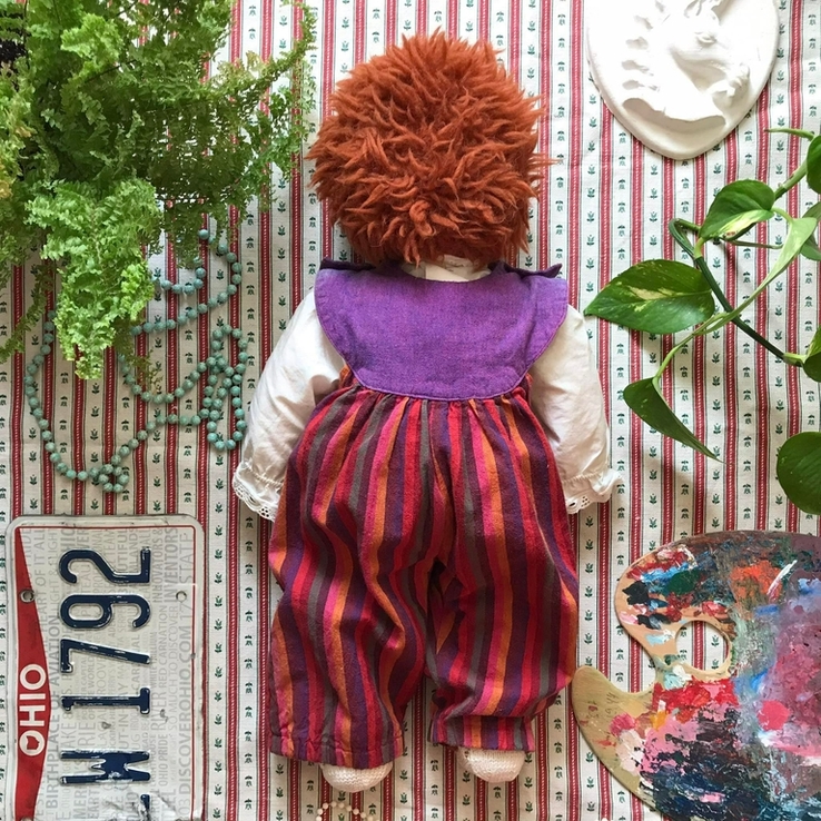 Большая вальдорфская кукла 55 см, фото №7
