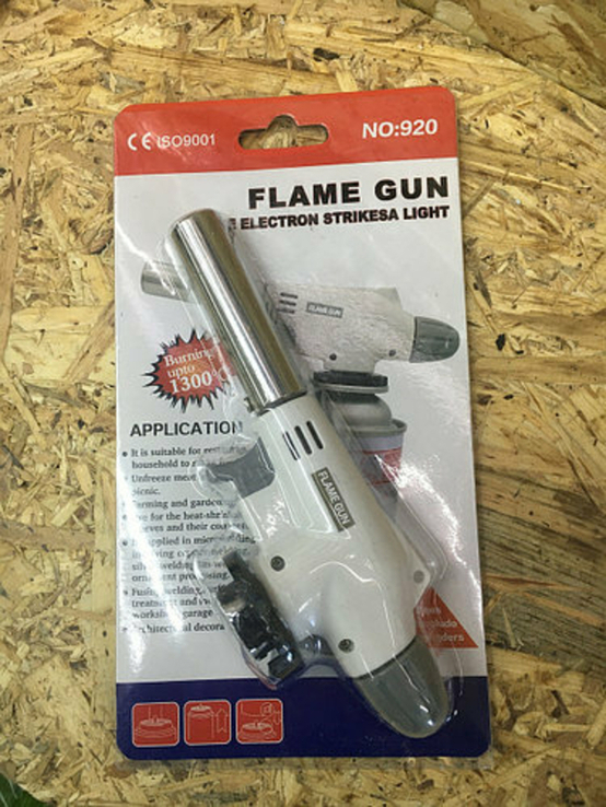 Газовая горелка FLAME GUN 920 с пьезоподжигом