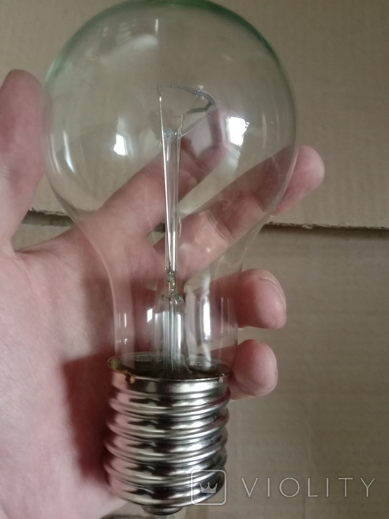 Лампа накаливания Искра Б 230-300-2 Вт. Е40. 47 штук., фото №3