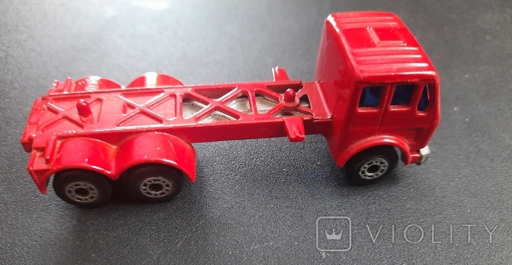 Модель Matchbox Mercedes container truc 1976 N42 Made in England, фото №6