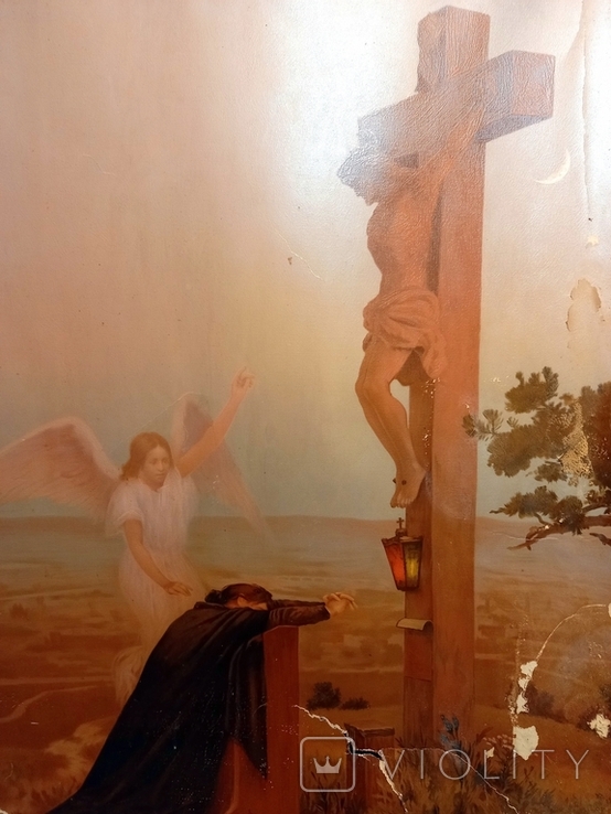  Large Painting in Restoration Signature, photo number 5