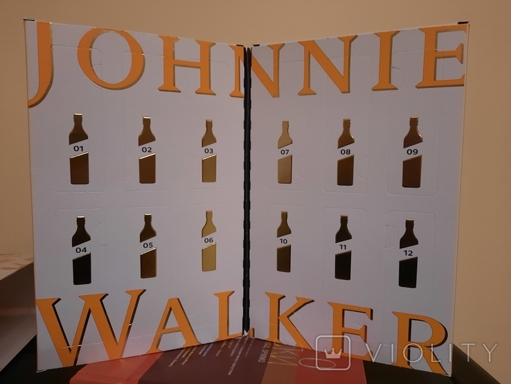 Віски Johnnie Walker - 12 Days of Discovery - 12 x 5 cl botlers of Blended Scotch Whisky, photo number 5