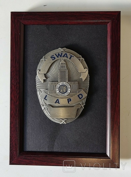 Жетон полиции США SWAT, фото №2